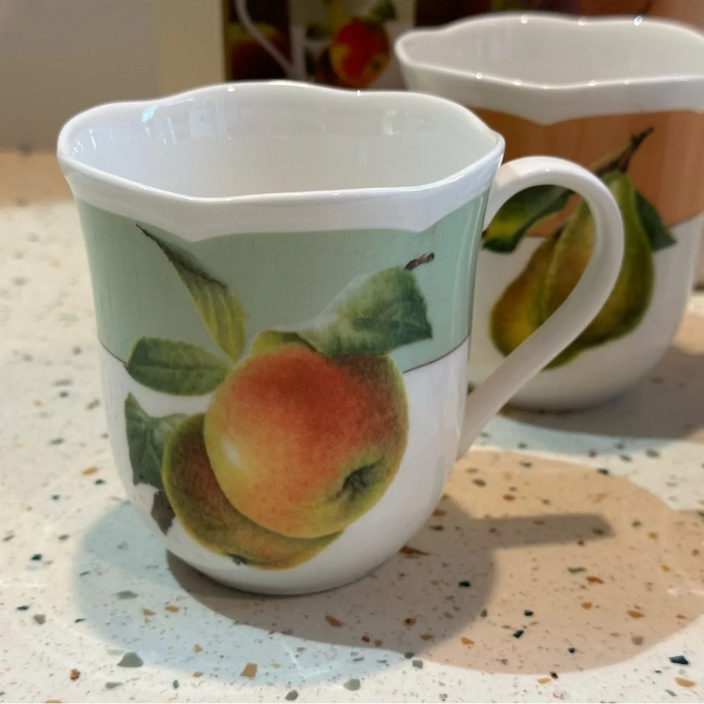 LENOX Orchard In Bloom Mugs Set of 4‎